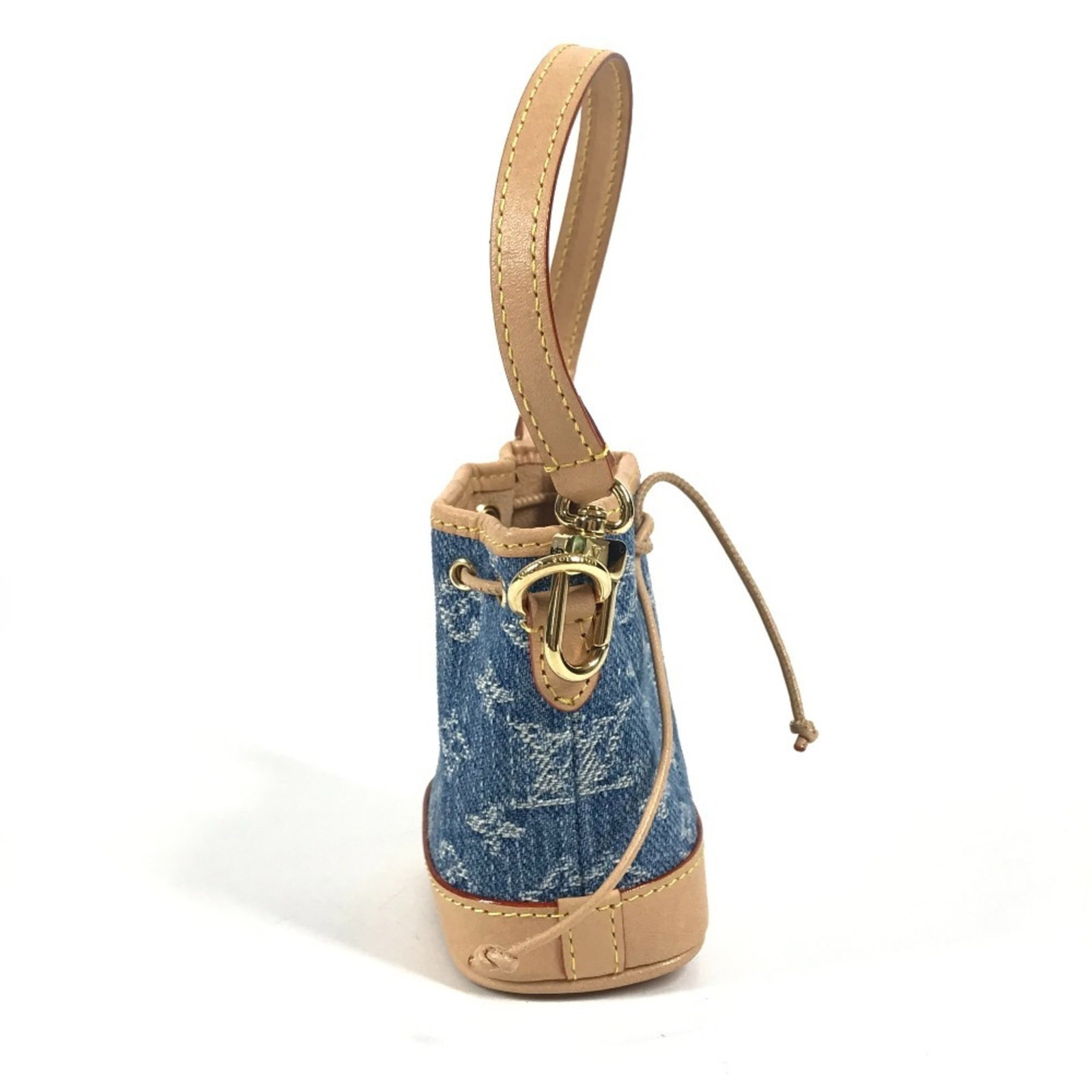 Keyring denim monogram Louis Vuitton - 4
