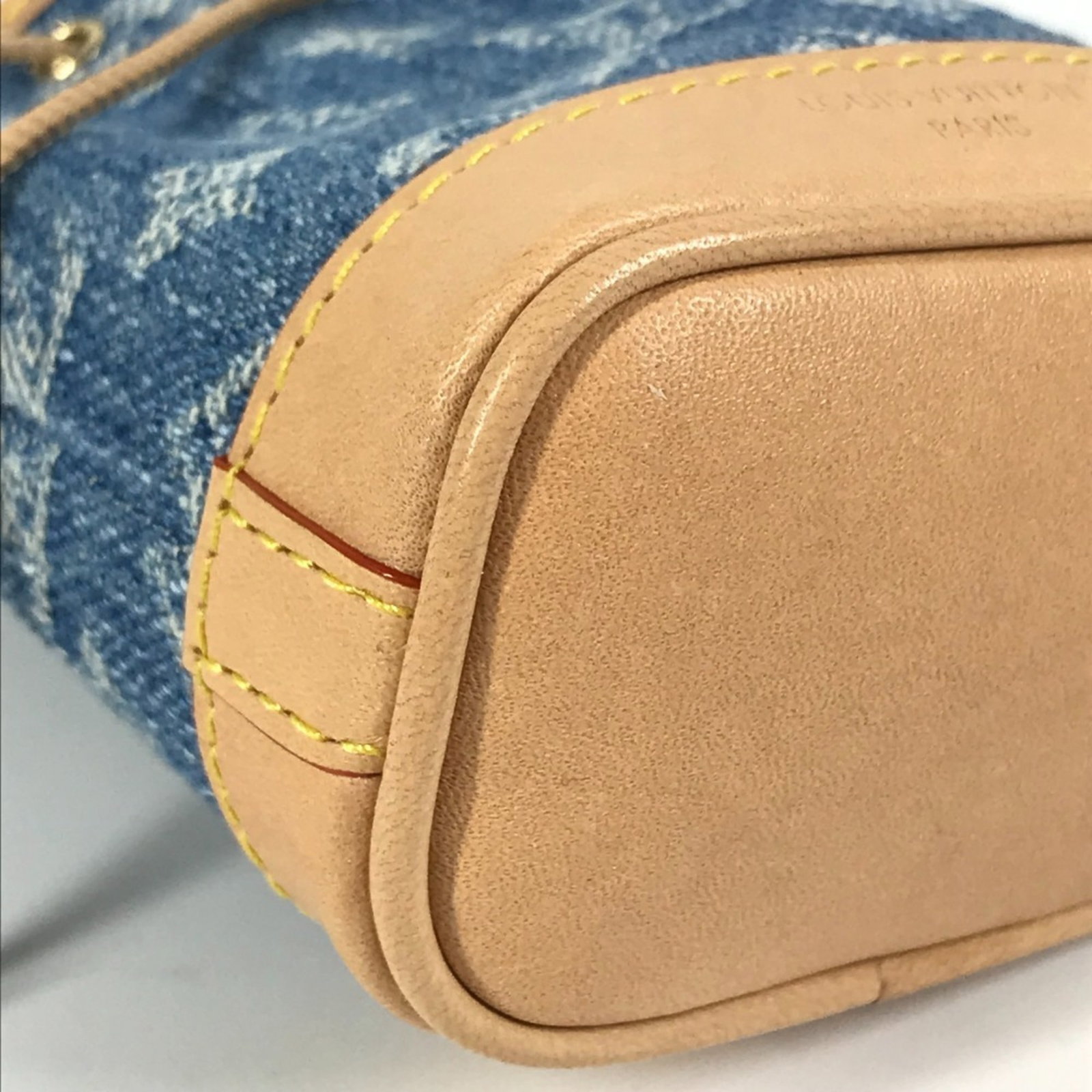 Keyring denim monogram Louis Vuitton - 7