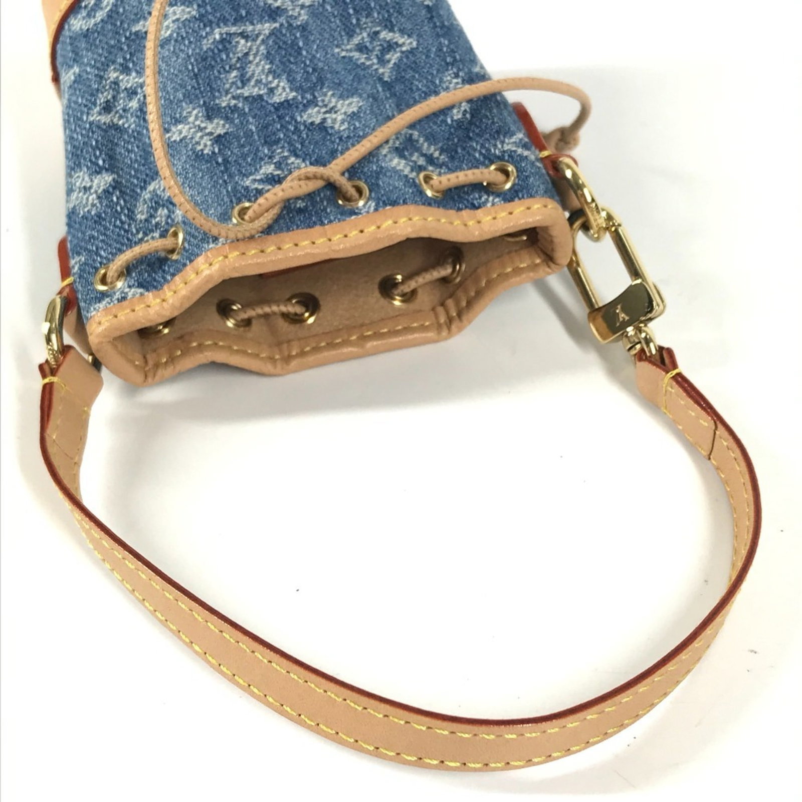 Keyring denim monogram Louis Vuitton - 9