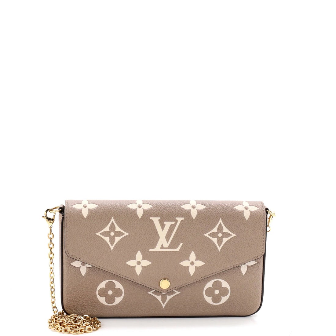 Louis Vuitton Pochette Felicie Giant Monogram Empreinte Bicolor (1 of 8)