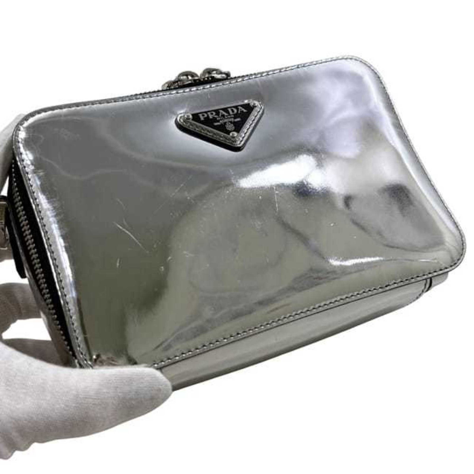 Shoulder Bag Prada Leather - 7
