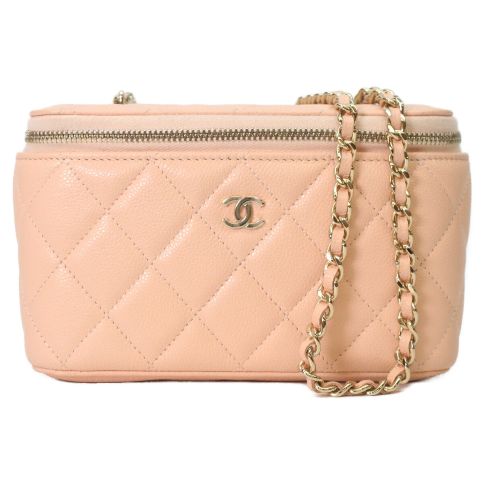 Calfskin shoulder bag by Chanel (1 of 12)
