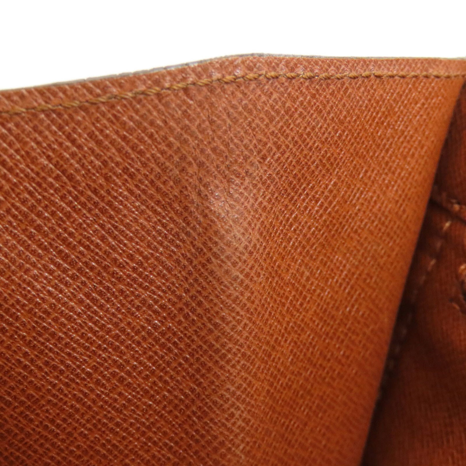 Canvas monogram handbag Vuitton Louis - 13