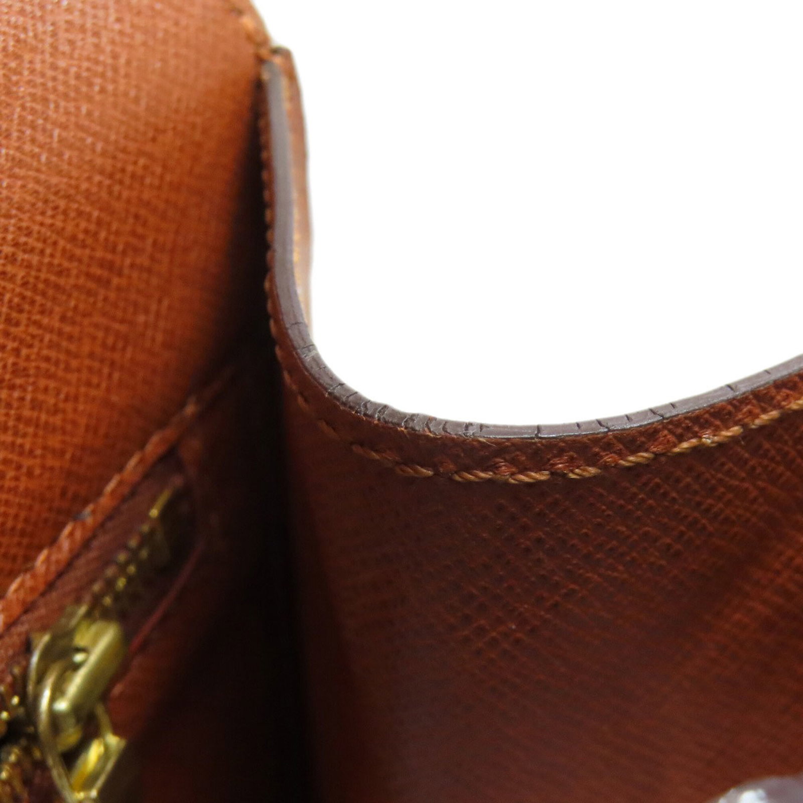 Canvas monogram handbag Vuitton Louis - 16