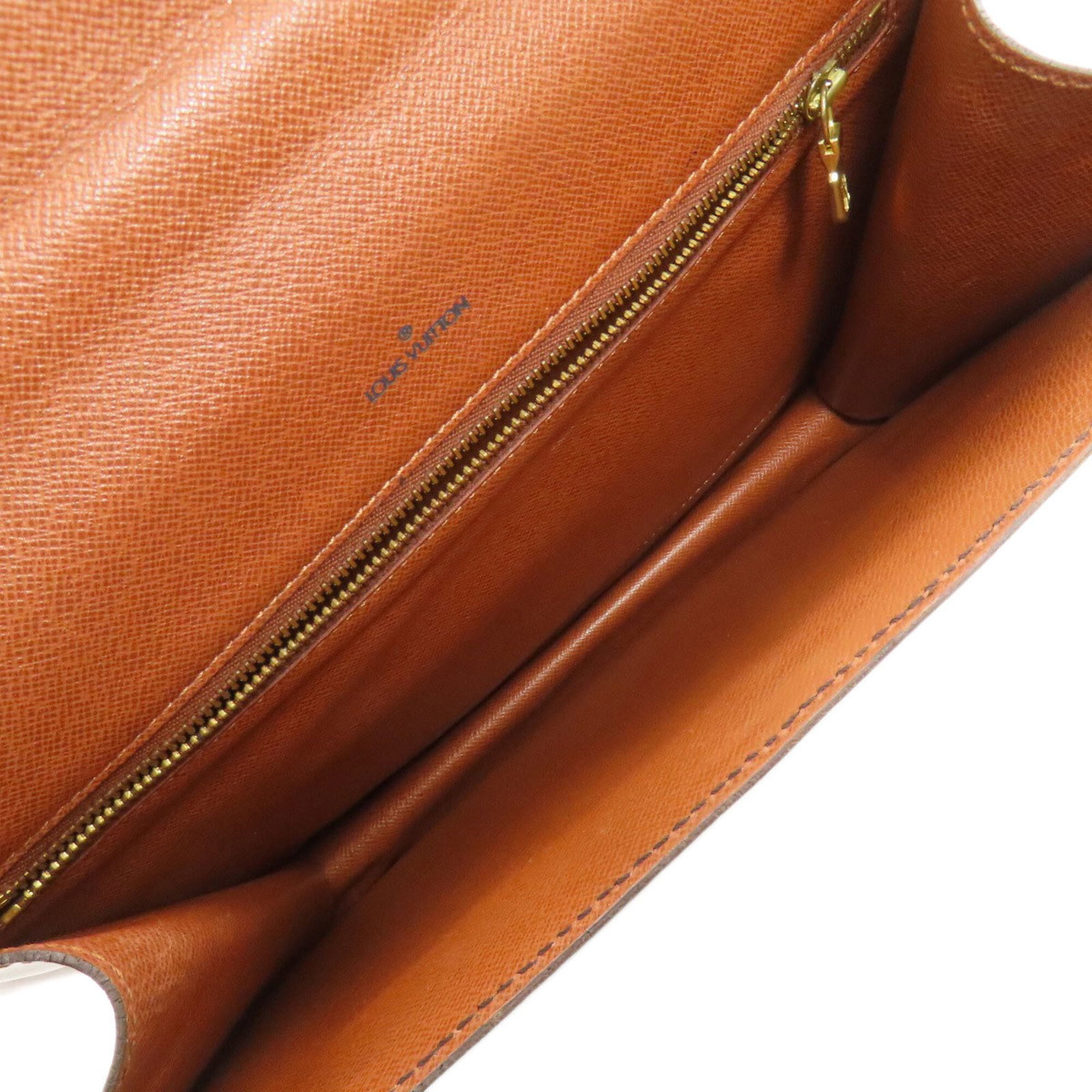 Canvas monogram handbag Vuitton Louis - 5