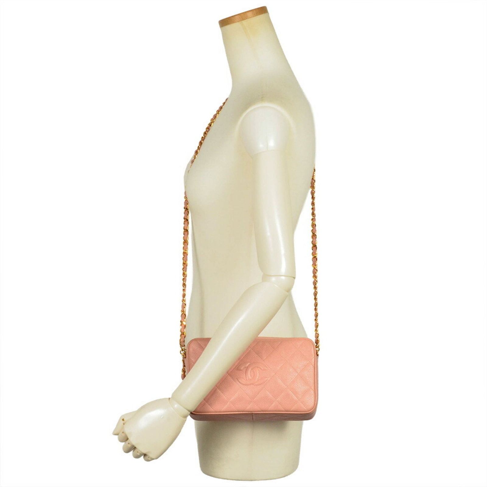 Calfskin shoulder bag by Chanel - 8