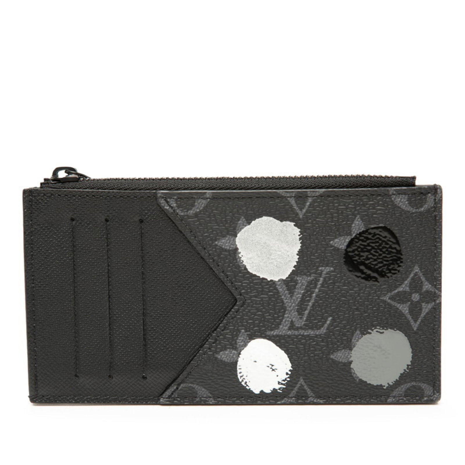 Business card case leather Louis Vuitton (1 of 5)