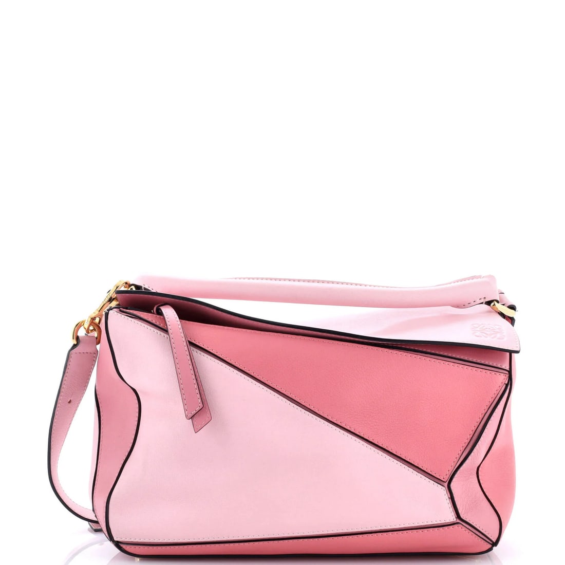 Puzzle bag leather medium Loewe (1 of 5)