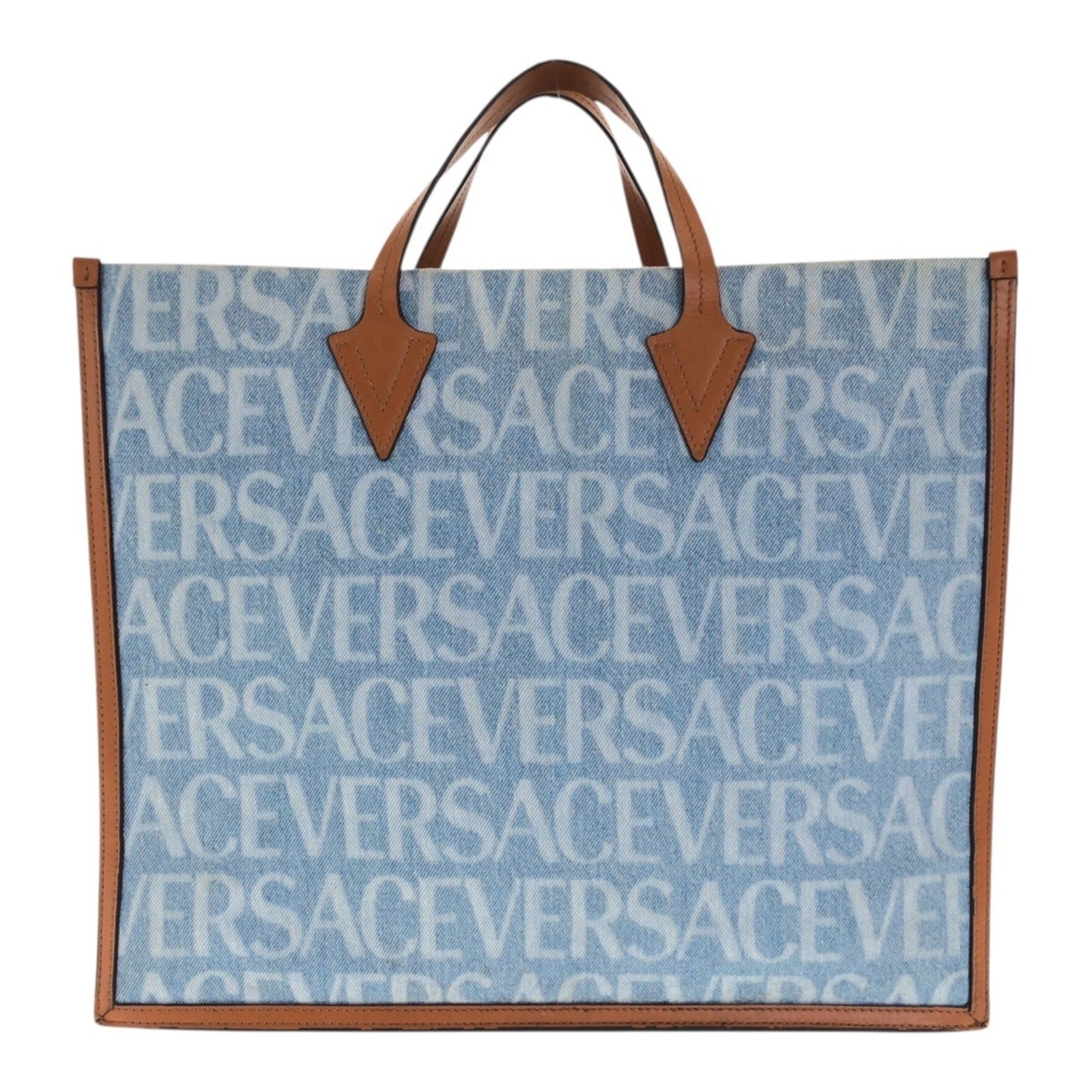 Denim Tote Bag Versace Handbag (1 of 10)