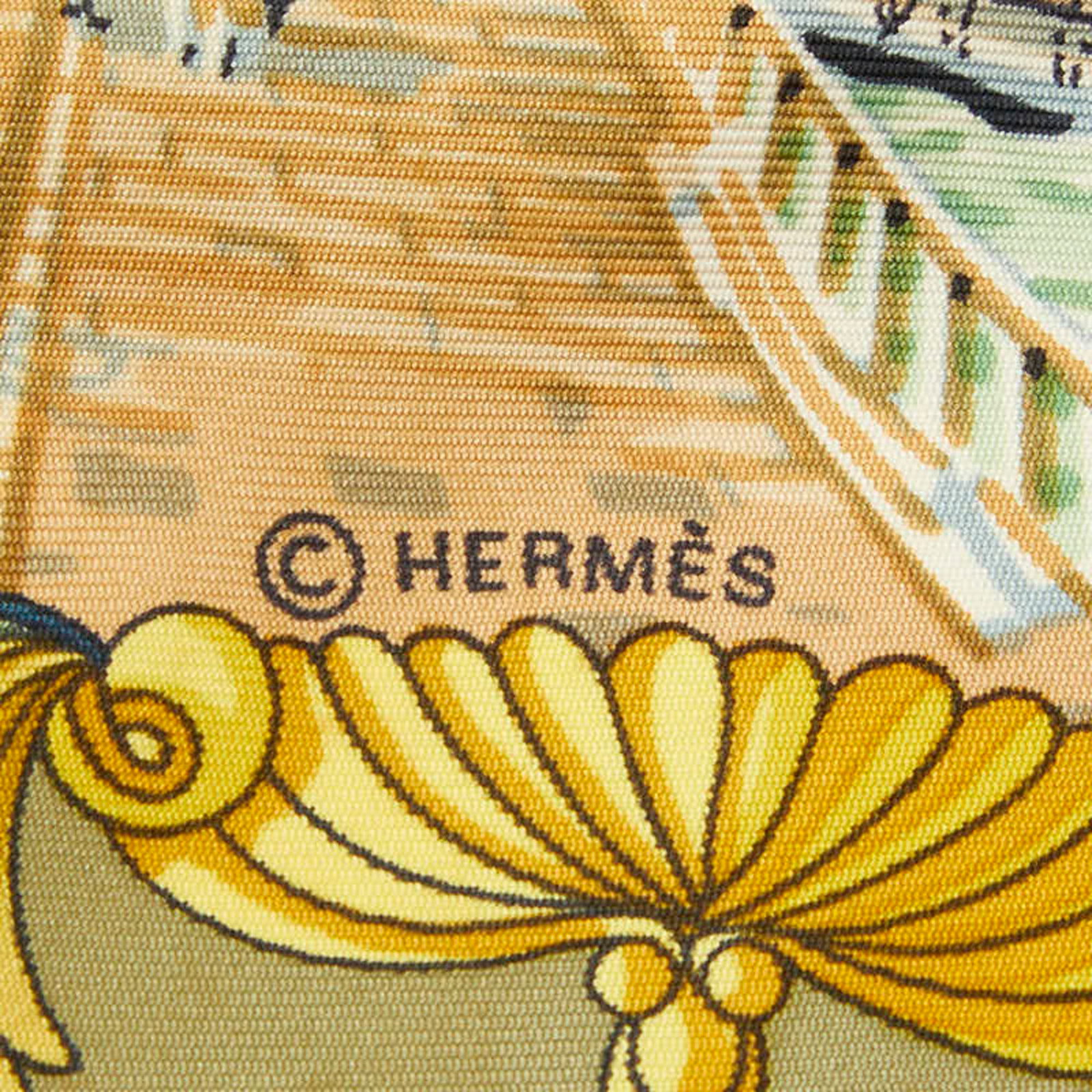 Silk Hermes Scarf - 2