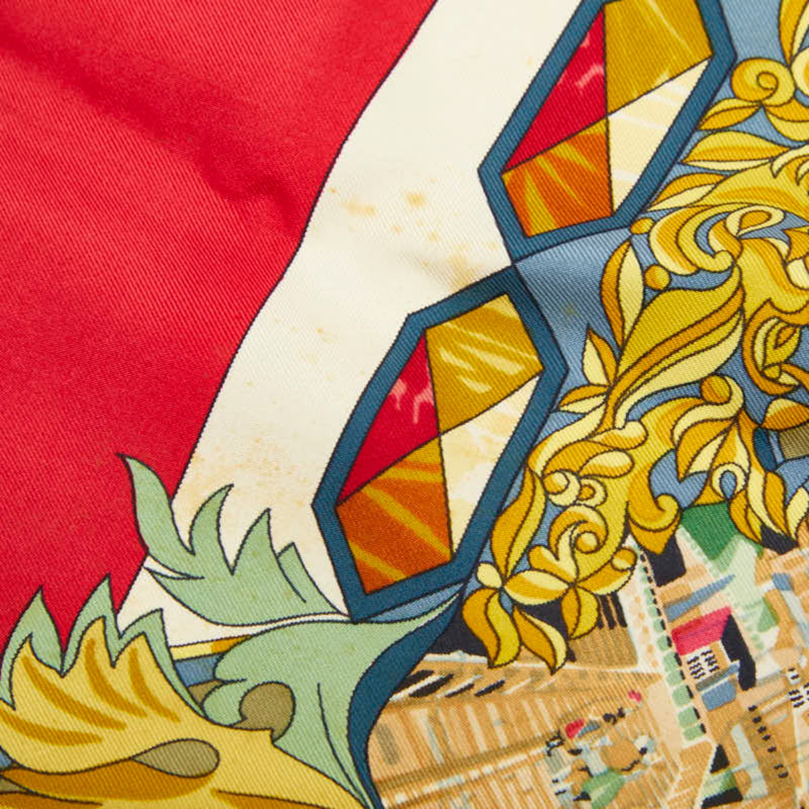 Silk Hermes Scarf - 5