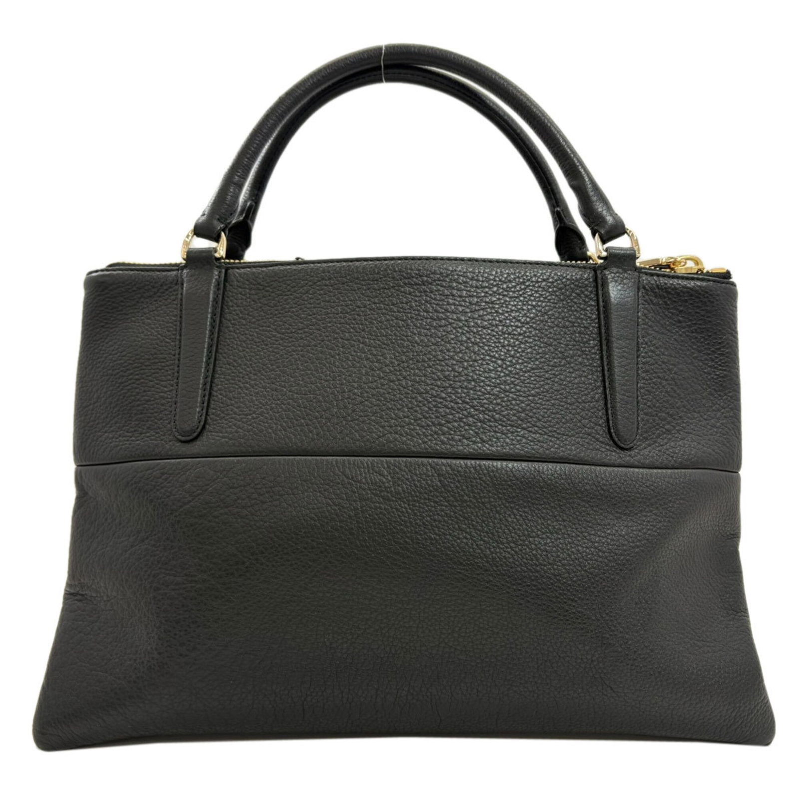 Handbag Leather Coach - 2