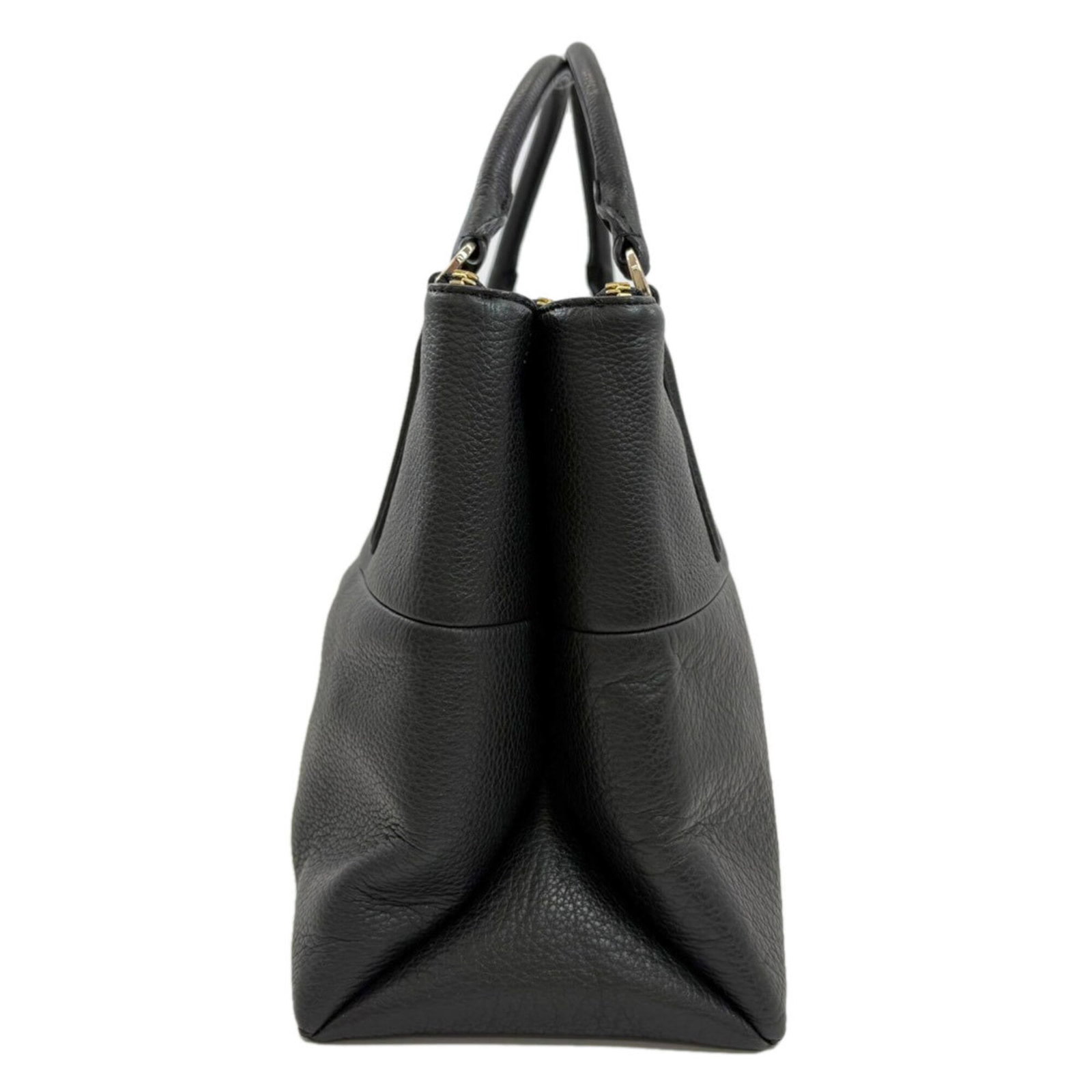 Handbag Leather Coach - 3