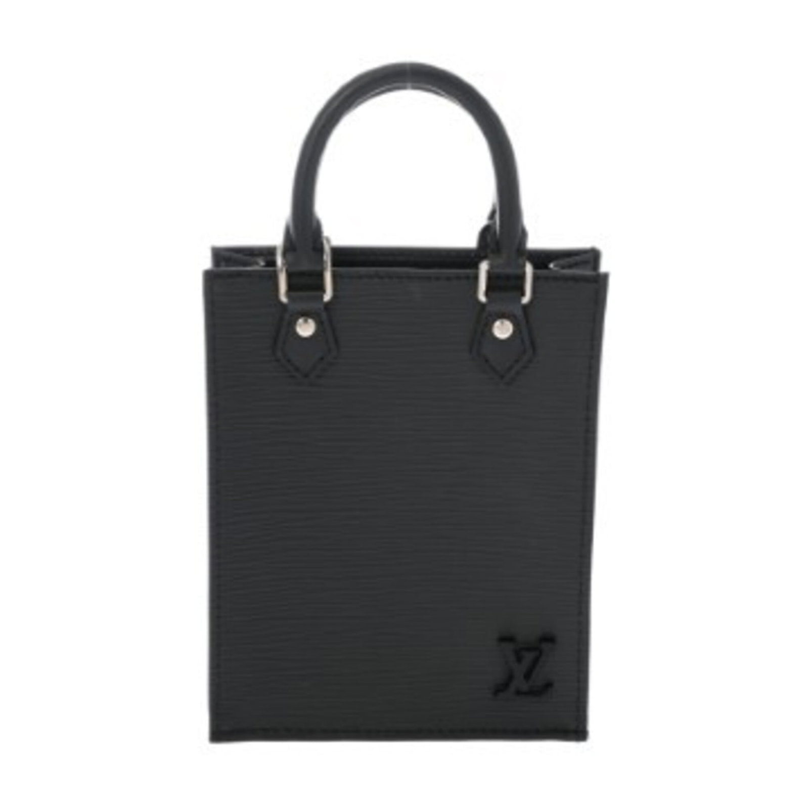 Epi leather handbag Louis Vuitton: Epi leather handbag Louis Vuitton Epi leather handbag from Louis Vuitton, featuring a classic design with a noir color. The bag measures 17cm x 14cm x 5cm and has a strap length of 116cm. This used