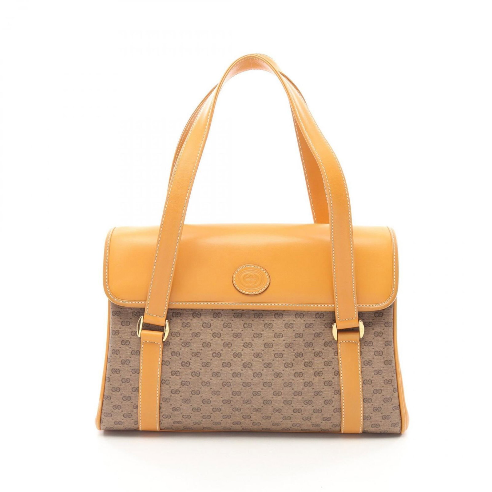 Gucci Handbag Tote Bag Coated Canvas Leather: Gucci Handbag Tote Bag Coated Canvas Leather Coated canvas leather and classic design make this Gucci tote bag a stylish accessory. The brown color and durable construction ensure it can withstand