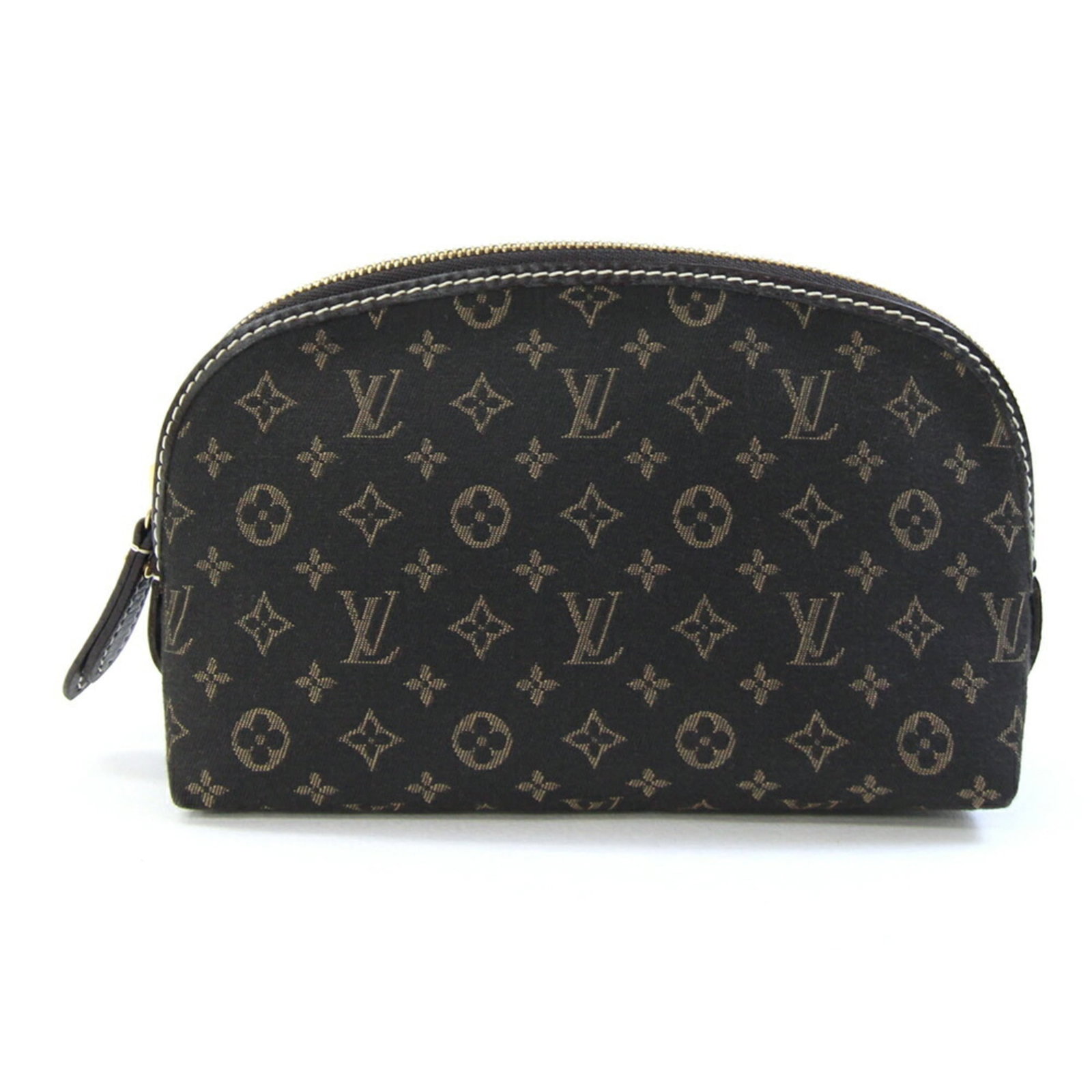 Louis Vuitton Monogram Canvas Pochette Pouch Pochette: Louis Vuitton Monogram Canvas Pochette Pouch Pochette Dark Brown Monogram Idylle Canvas Pochette Pouch for Women, 11.5cm x 17cm x 6cm.This Louis Vuitton pochette pouch features the iconic monogram