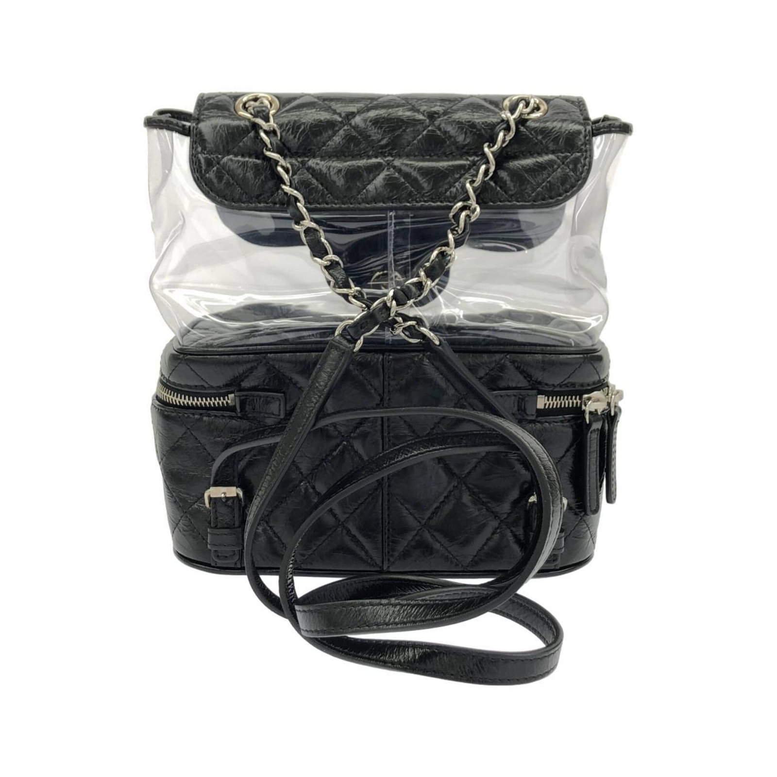 Pvc Leather Chanel Backpack - 2