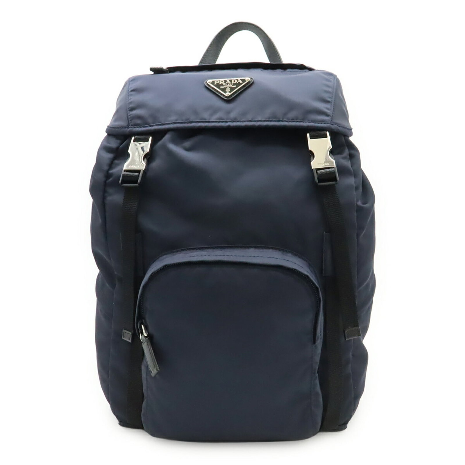 Nylon Leather Prada Backpack Bag Shoulder - 2
