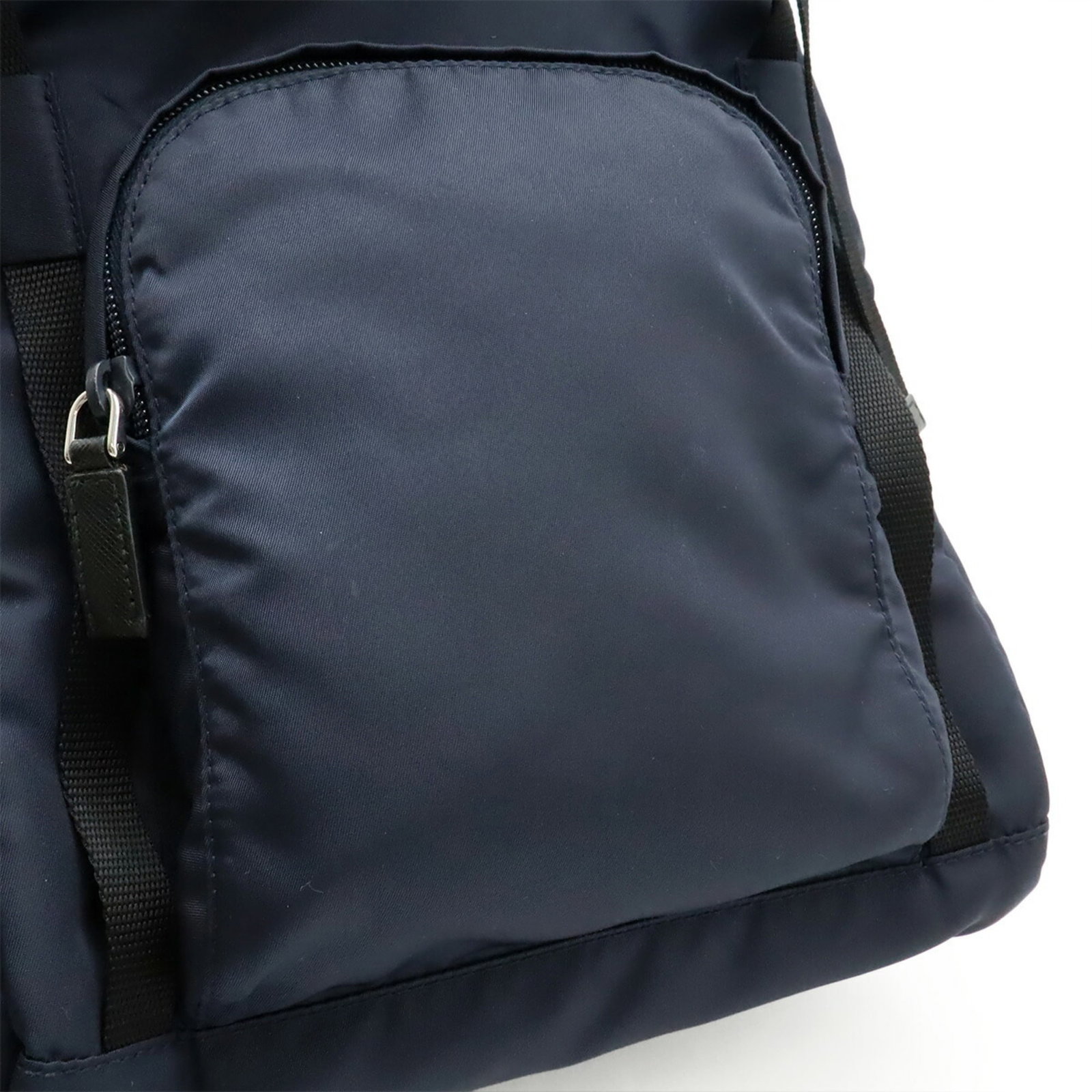 Nylon Leather Prada Backpack Bag Shoulder - 9