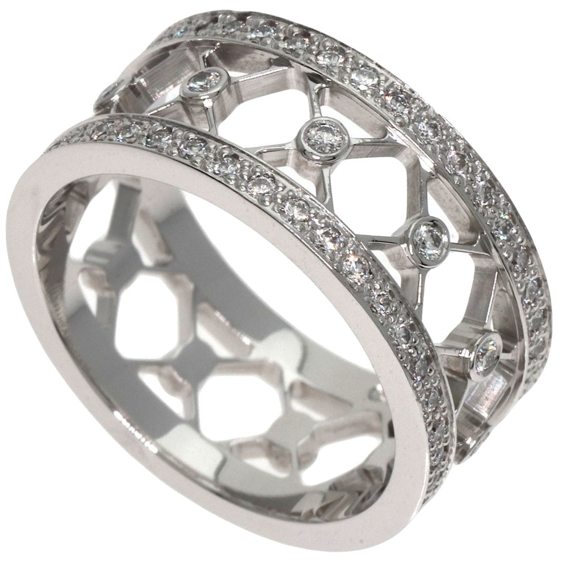 Tiffany Co Platinum Diamond Eternity Ring Voile Full (1 of 7)