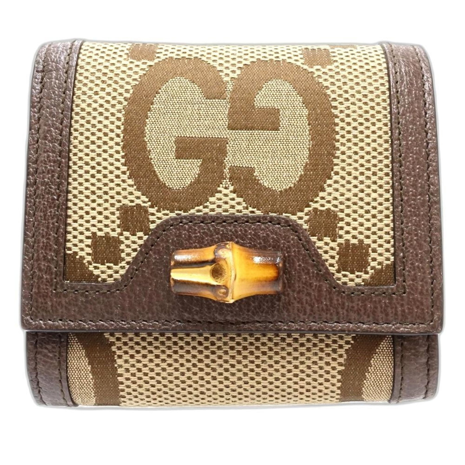 Canvas Bi Fold Wallet Gucci (1 of 13)
