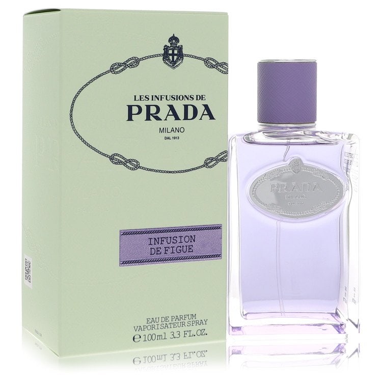 Prada Les Infusions De Infusion De Figue Perfume By Prada Eau De Parfum Spray (Unisex): Prada Les Infusions De Infusion De Figue Perfume By Prada Eau De Parfum Spray (Unisex) 3.3 oz Eau De Parfum Spray, featuring Prada's Les Infusions De Infusion De Figue fragrance, a unisex scent that