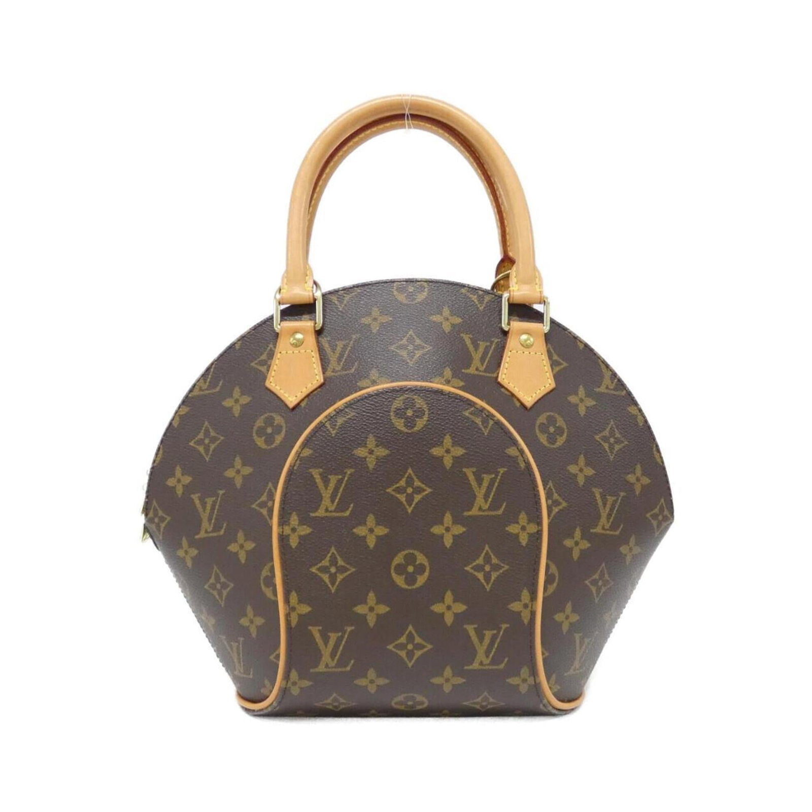 Canvas coated handbag Louis Vuitton: Canvas coated handbag Louis Vuitton The Louis Vuitton handbag boasts its iconic coated canvas design, perfectly captured in a rich brown hue. Measuring 25cm x 21cm x 7cm, it offers a stylish and
