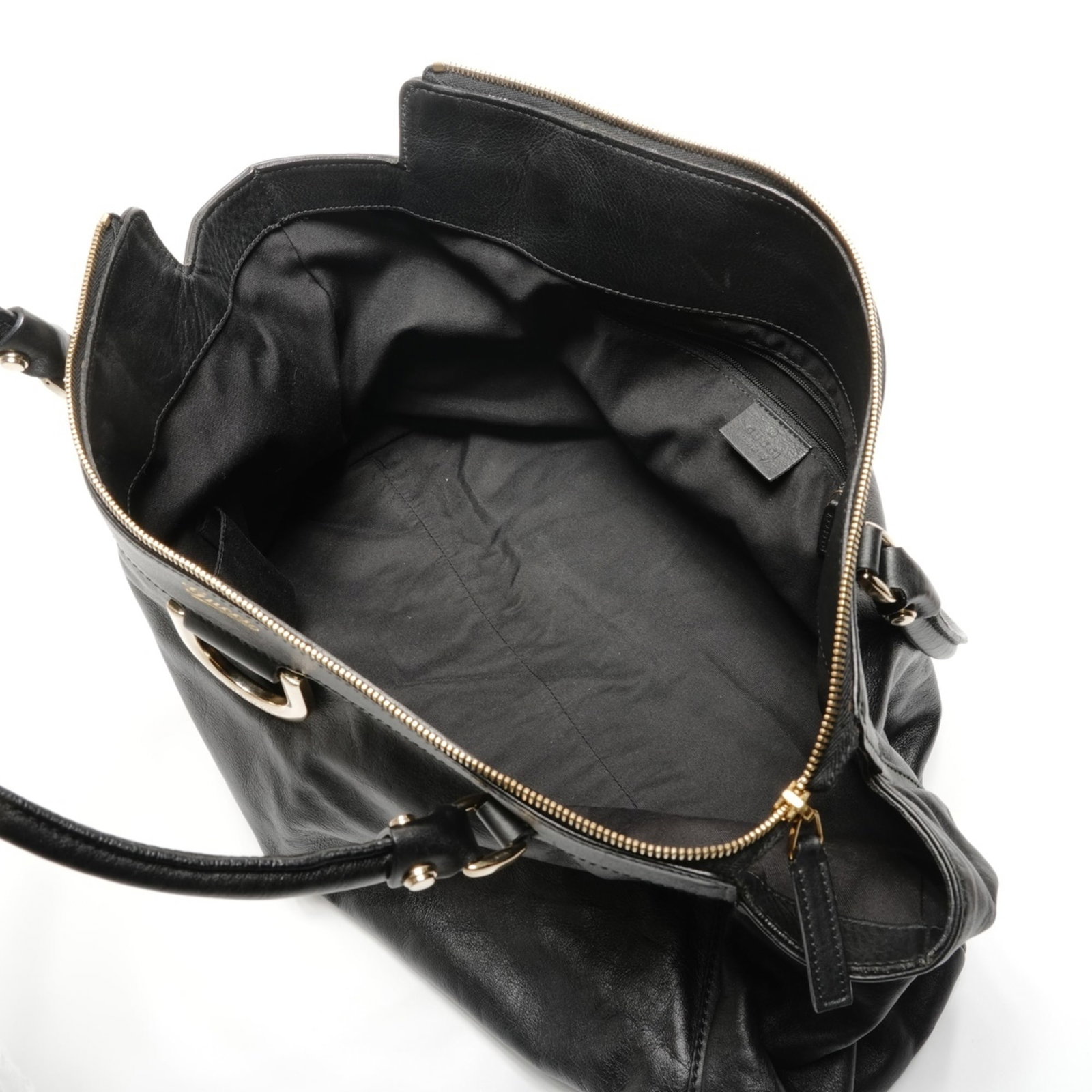 Handbag Leather Gucci - 11