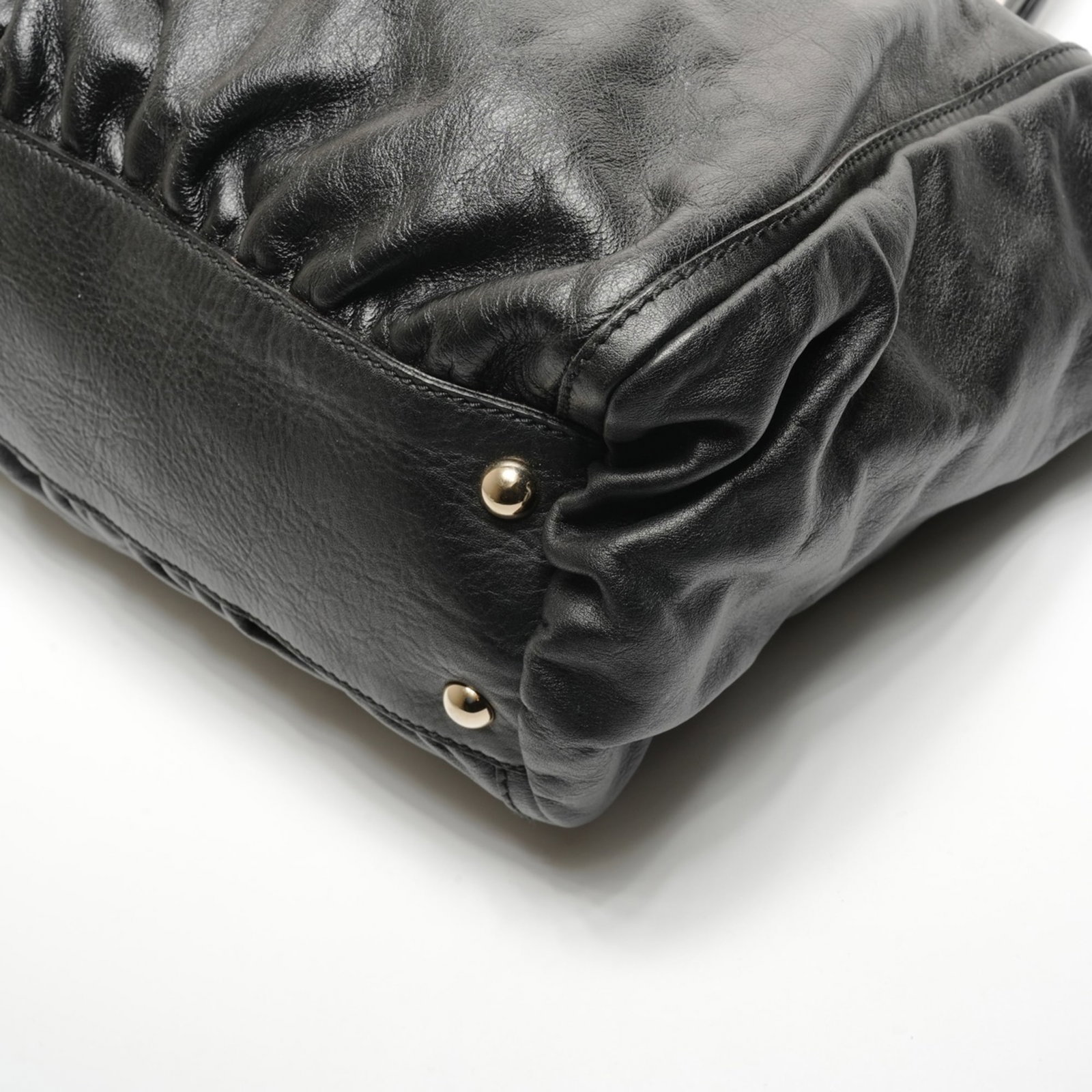 Handbag Leather Gucci - 6