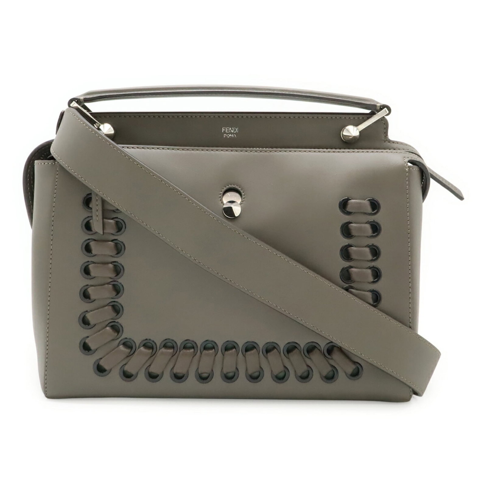 Shoulder Bag Leather Pouch Handbag Fendi (1 of 10)
