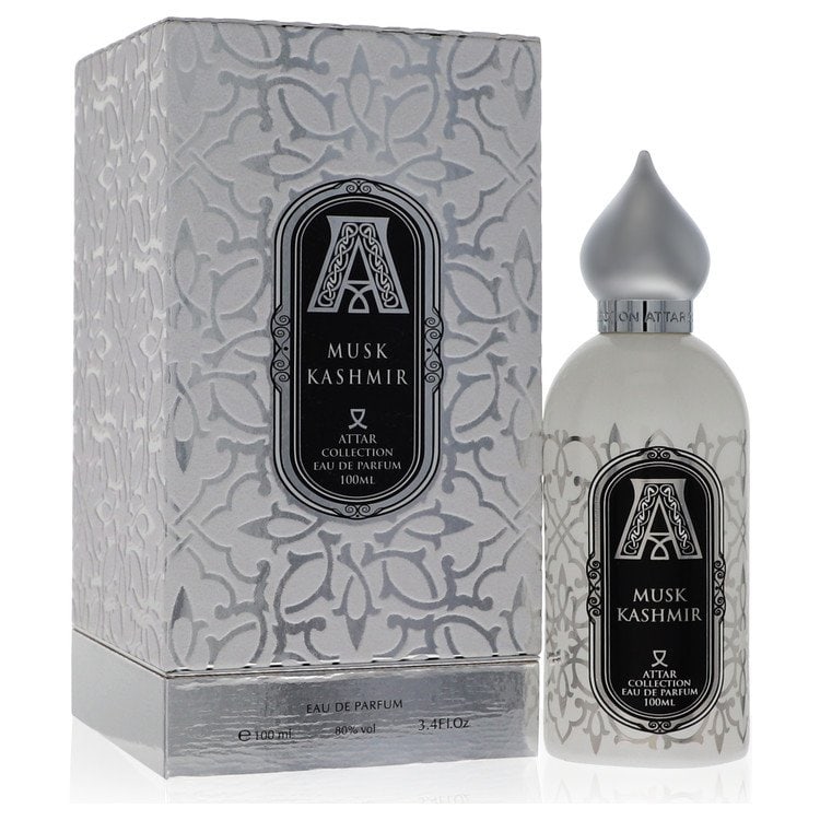 Musk Kashmir Perfume By Attar Collection Eau De Parfum Spray (Unisex): Musk Kashmir Perfume By Attar Collection Eau De Parfum Spray (Unisex) 500ml Eau De Parfum Spray by Attar Collection. Musk Kashmir Perfume features an eau de parfum spray size of 3.4 oz, making it a co