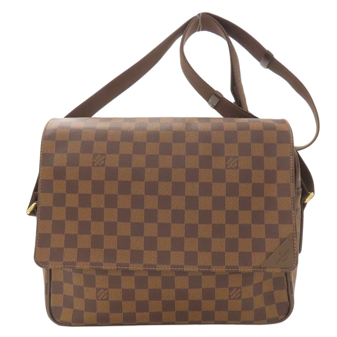 Louis Vuitton N41149 Shelton Mm Shoulder Bag Damier Canvas: Louis Vuitton N41149 Shelton Mm Shoulder Bag Damier Canvas Brown Damier canvas exterior, classic shoulder bag style from LOUIS VUITTON's N41149 Shelton collection. This iconic design features a timele