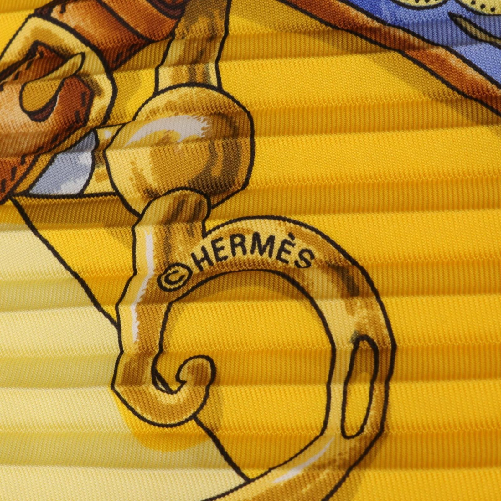 Silk Hermes Scarf - 2