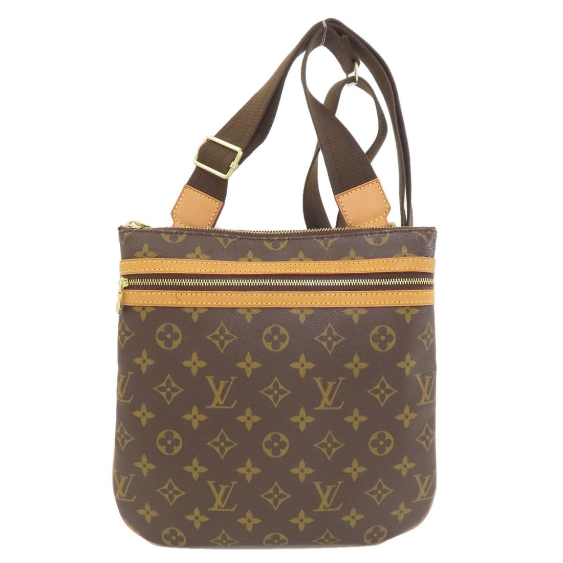 Shoulder bag Bosphore Pochette Monogram Canvas Louis Vuitton M40044: Shoulder bag Bosphore Pochette Monogram Canvas Louis Vuitton M40044 Brown Monogram Canvas Louis Vuitton Bosphore Pochette Shoulder Bag M40044. This classic shoulder bag features the iconic monogram ca