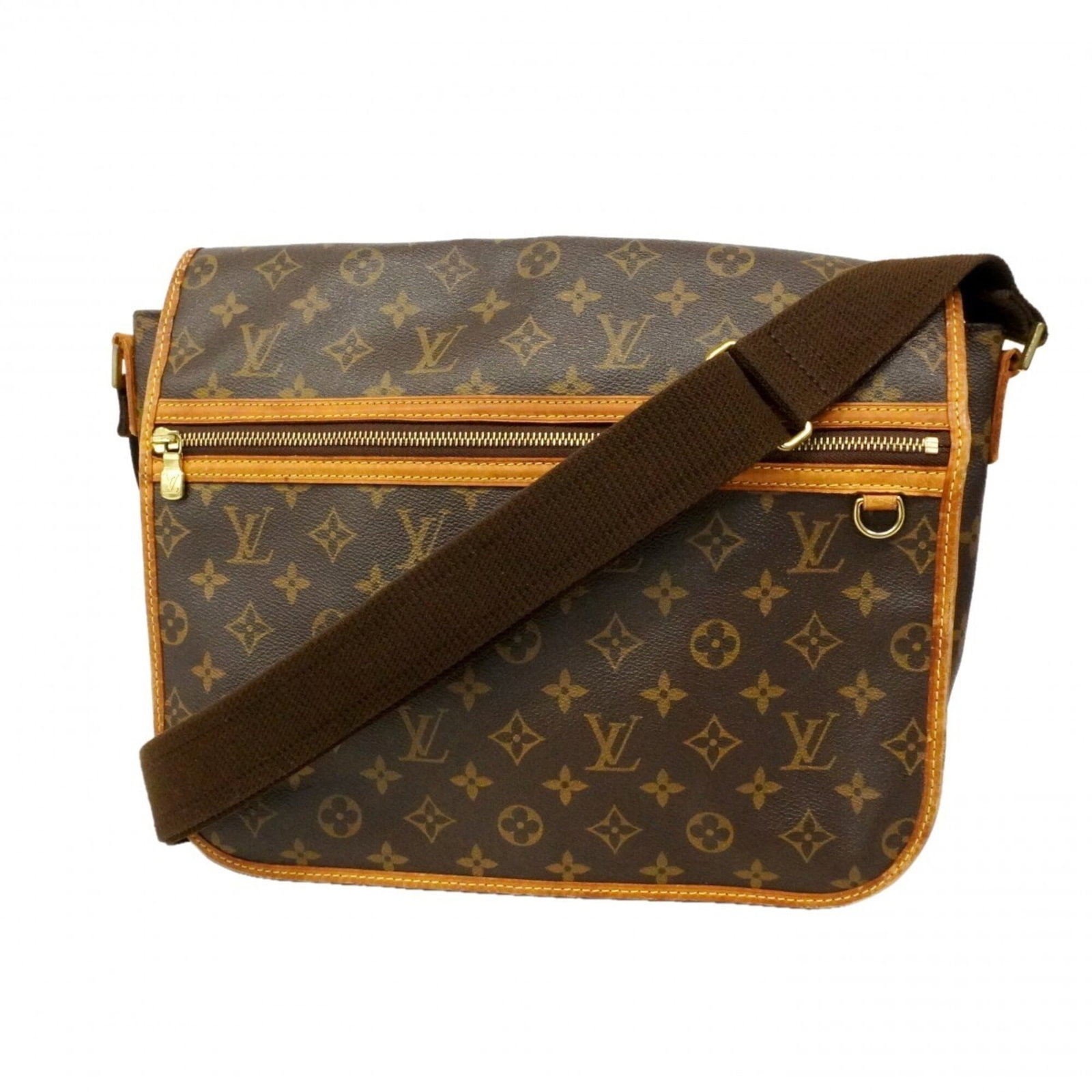 Shoulder bag by Louis Vuitton: Shoulder bag by Louis Vuitton Brown Louis Vuitton shoulder bag with classic design and timeless appeal, measuring 28.5cm x 33cm x 8.5cm. The bag shows signs of usage, including scratches and dirt, but