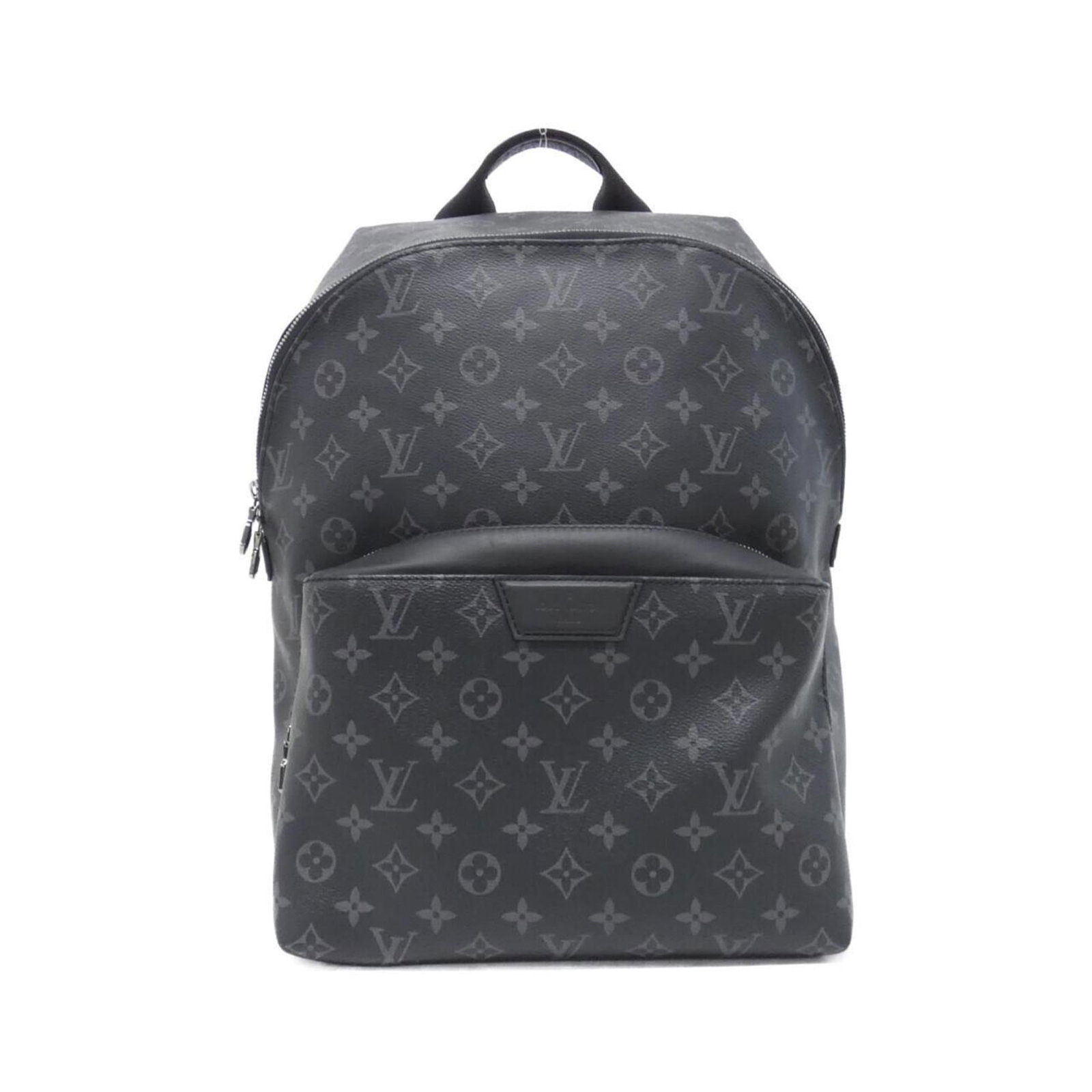 Louis Vuitton Eclipse Monogram Backpack: Louis Vuitton Eclipse Monogram Backpack The Louis Vuitton Eclipse Monogram Backpack boasts its iconic monogram pattern in sleek black, paired with silver hardware for a sophisticated touch. This styli