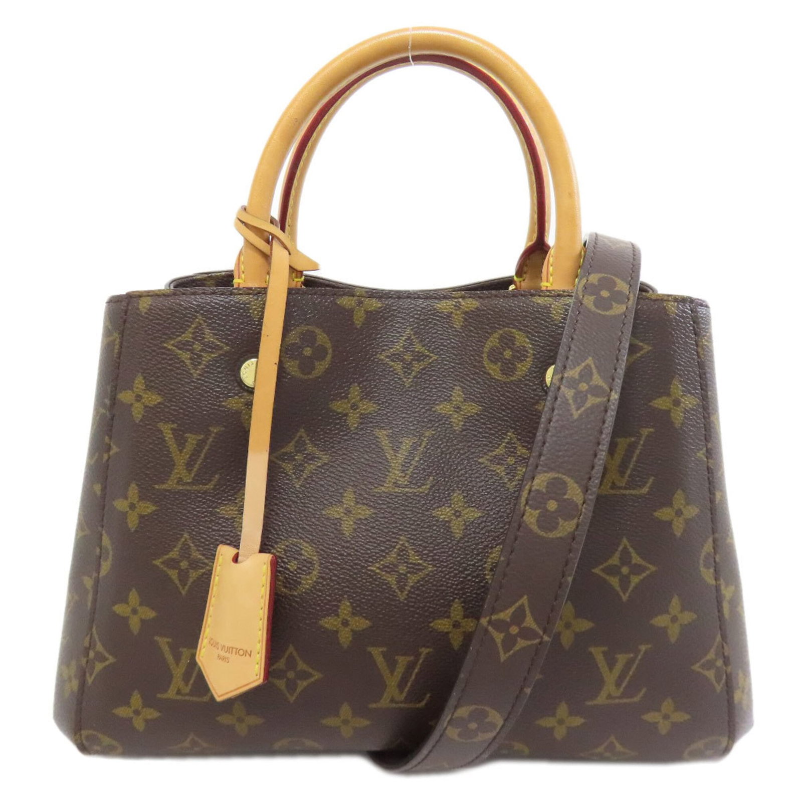 Monogram Louis Vuitton Handbag: Monogram Louis Vuitton Handbag Monogram Louis Vuitton Handbag - A Timeless Classic. This iconic handbag features the signature monogram pattern, adorned with a hook closure and measuring 20cm x 21cm x