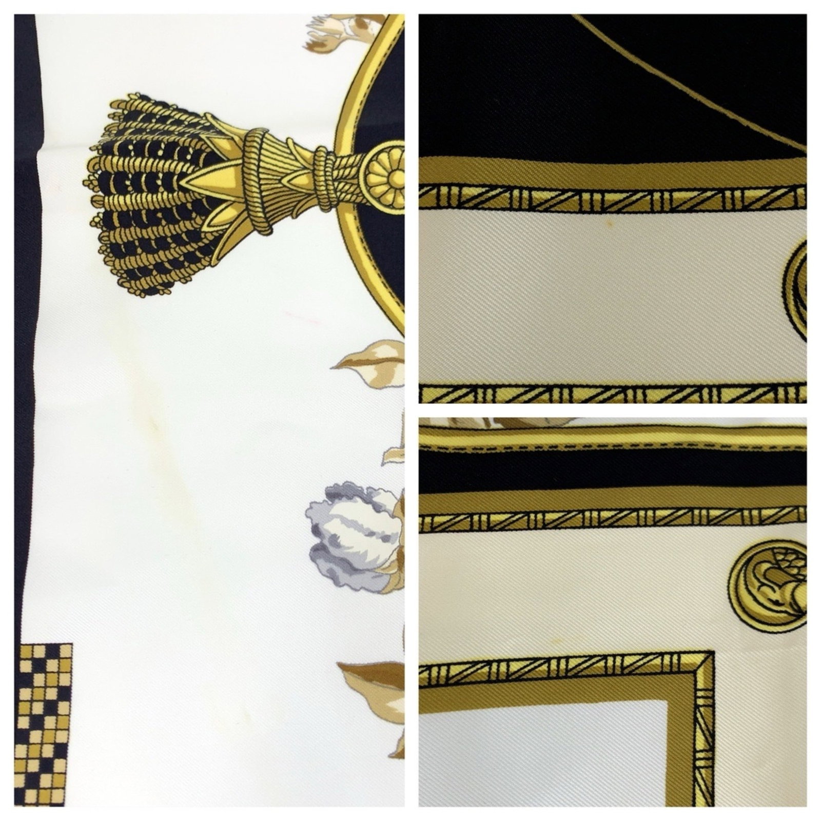 Silk Hermes Scarf - 5