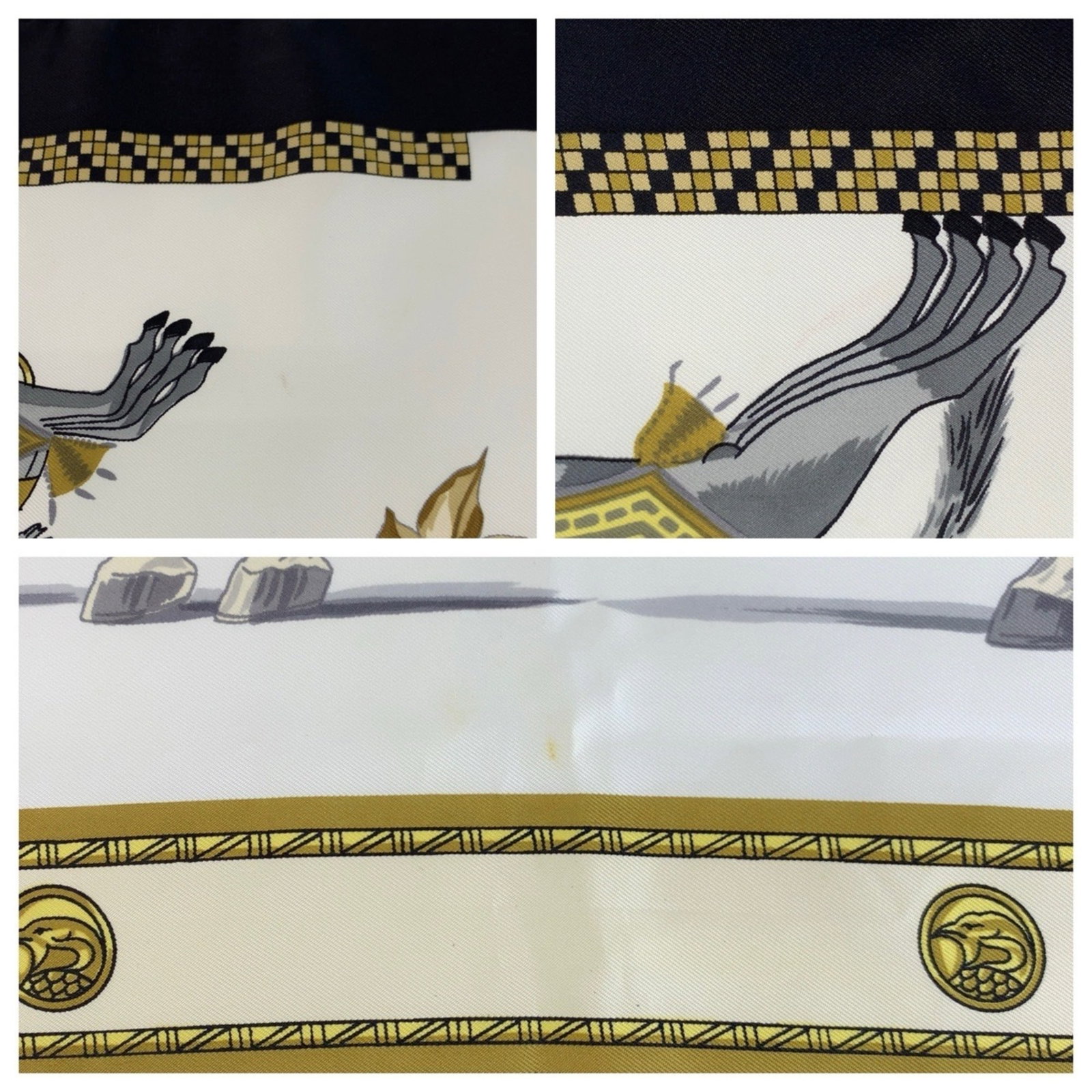 Silk Hermes Scarf - 6