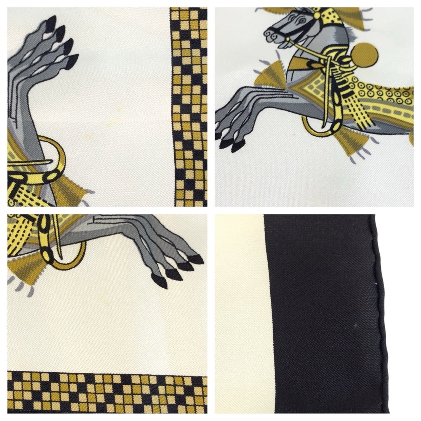 Silk Hermes Scarf - 8