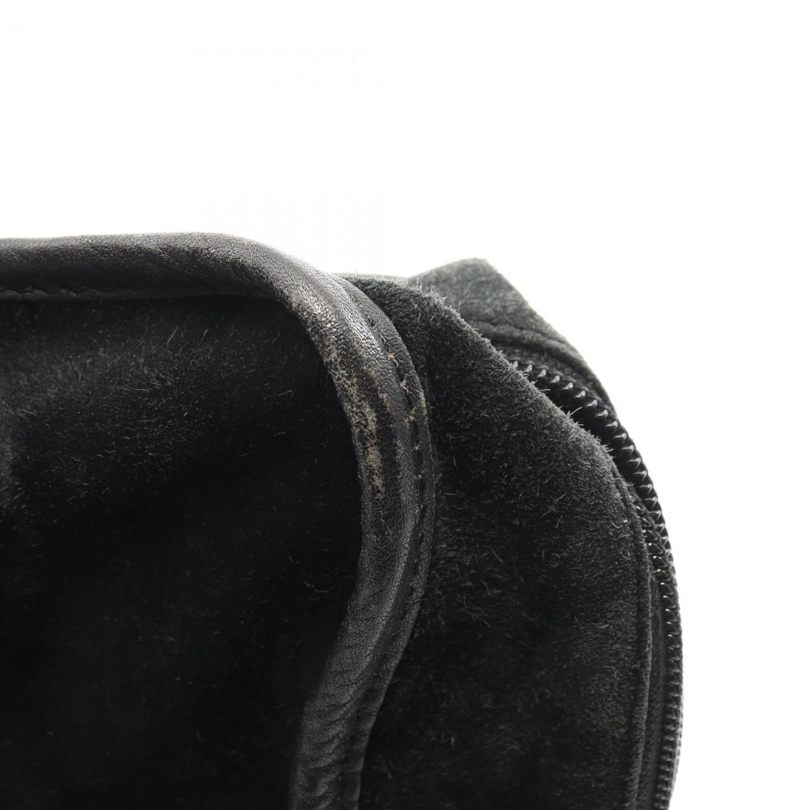 Suede leather handbag - 9