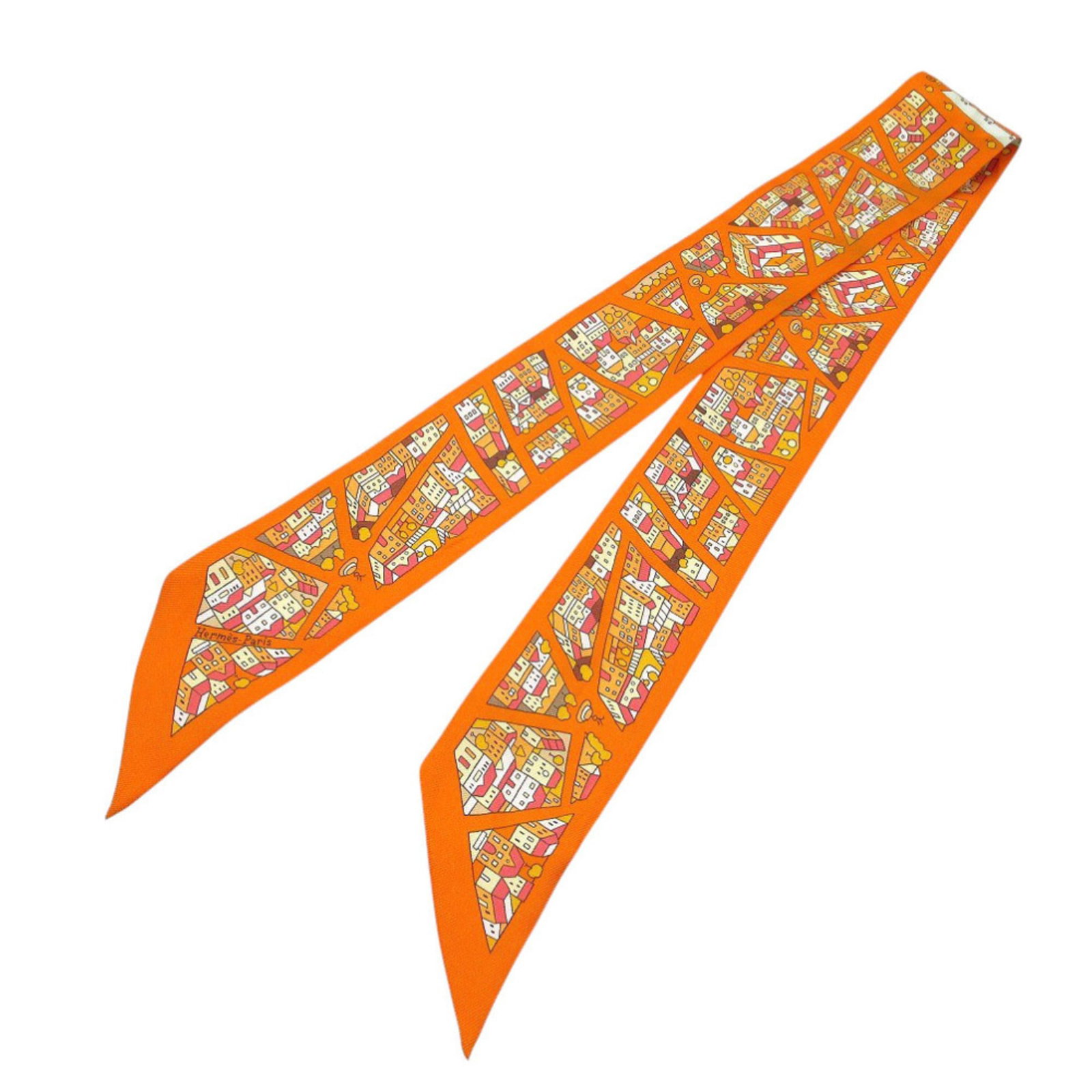 Silk Hermes Scarf - 2
