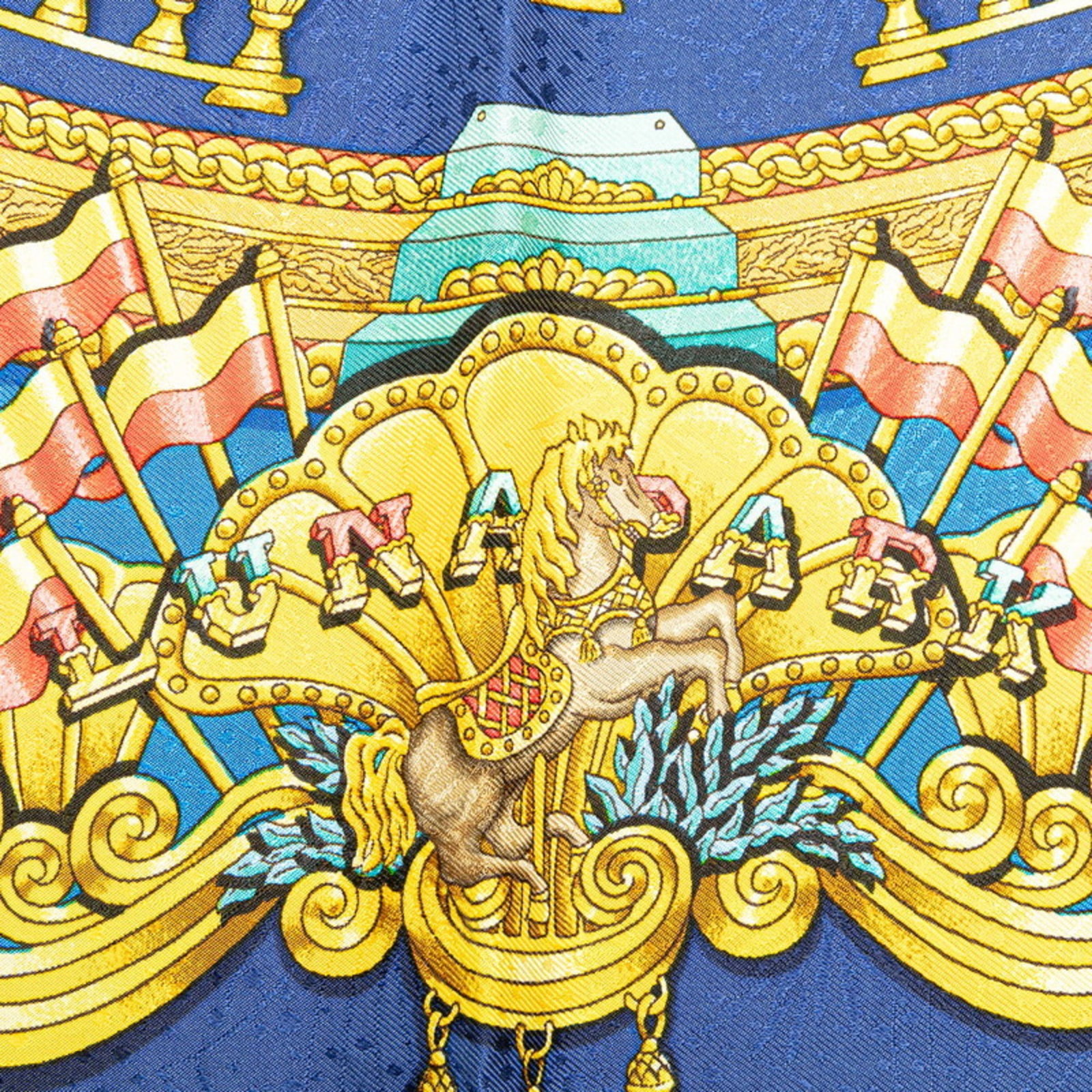 Silk Hermes Scarf - 3
