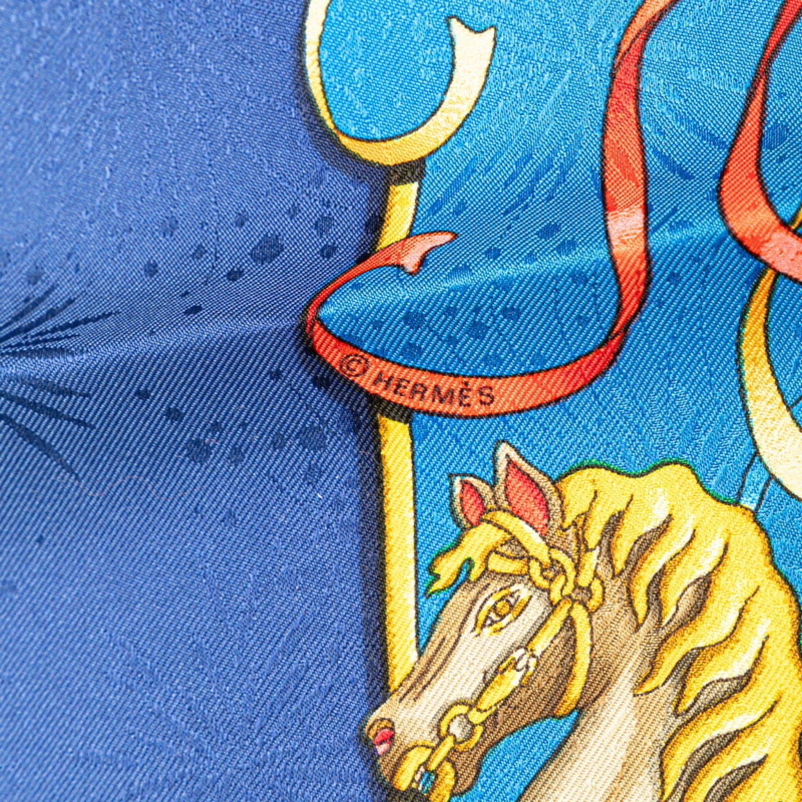 Silk Hermes Scarf - 5