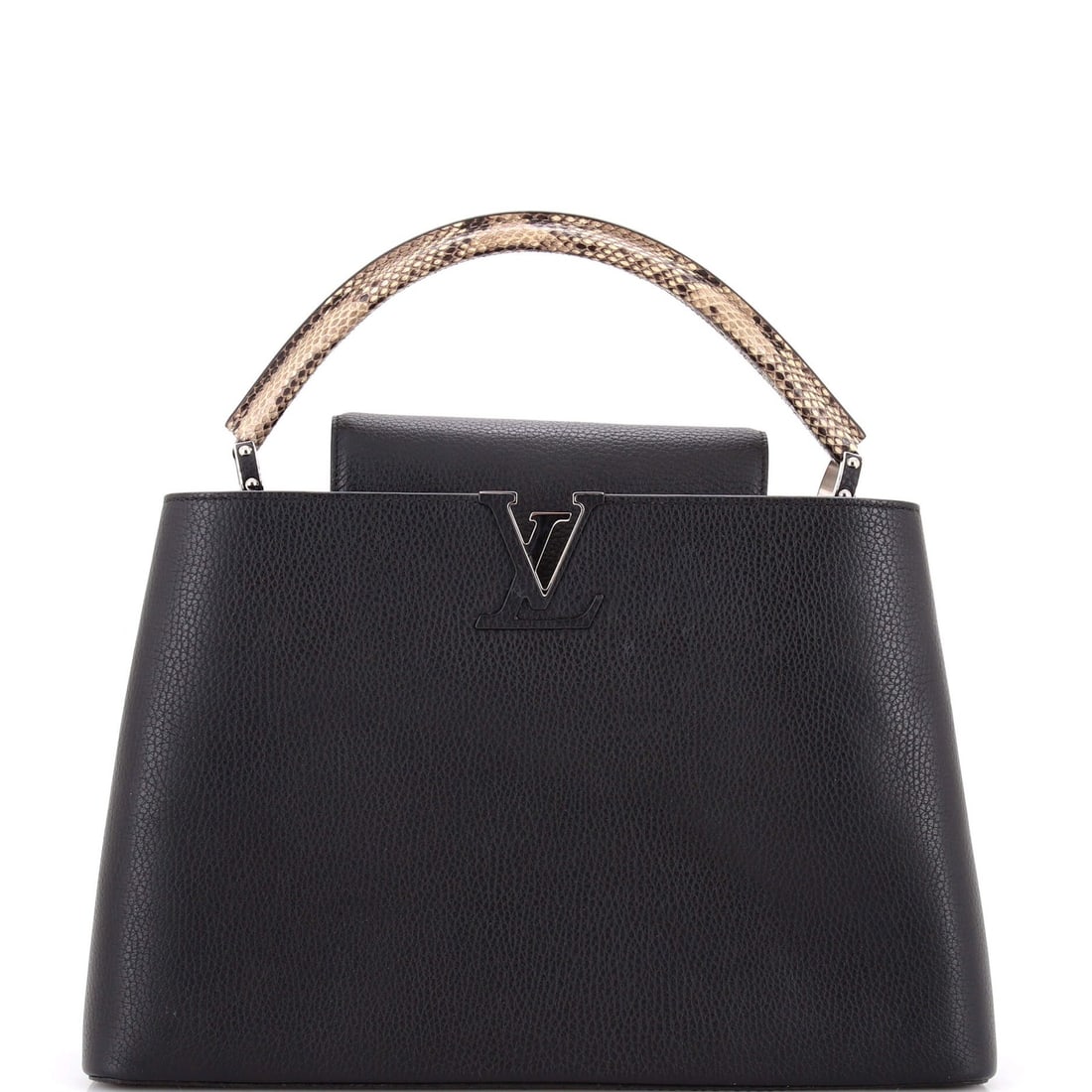 Capucines MM Bag Python Leather Louis Vuitton