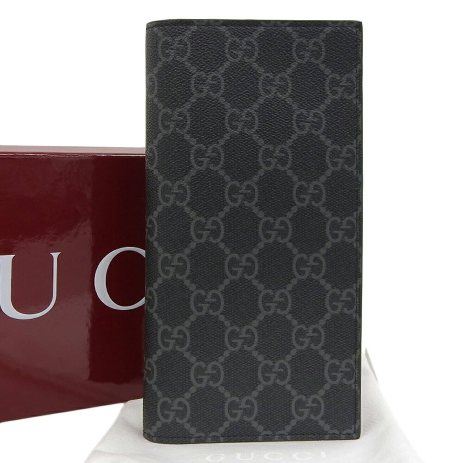 Long Wallet Bi Fold Pvc Gucci