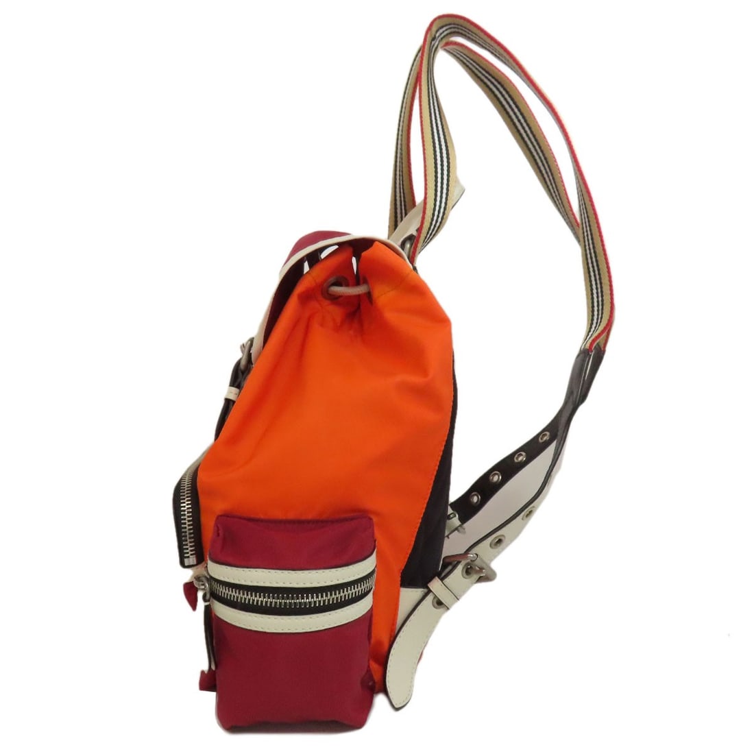 Check backpack nylon daypack Burberry Nova - 3