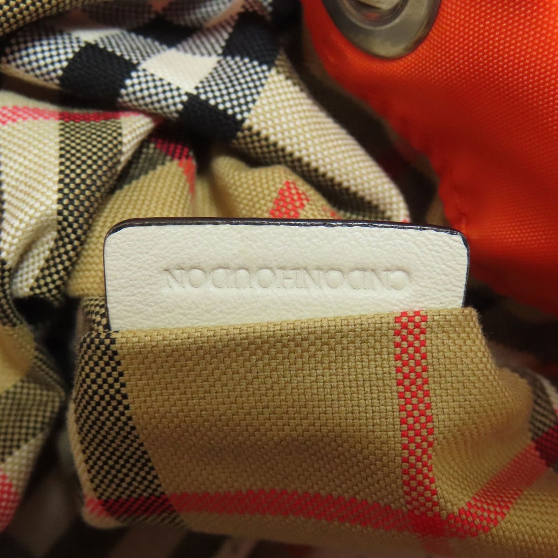 Check backpack nylon daypack Burberry Nova - 9