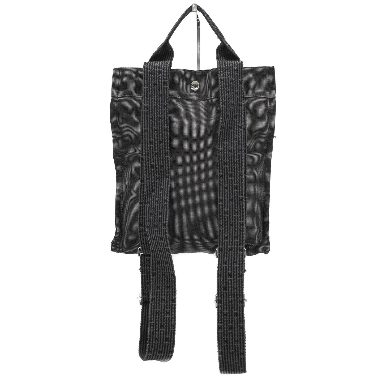 Hermes Canvas Nylon Backpack - 3