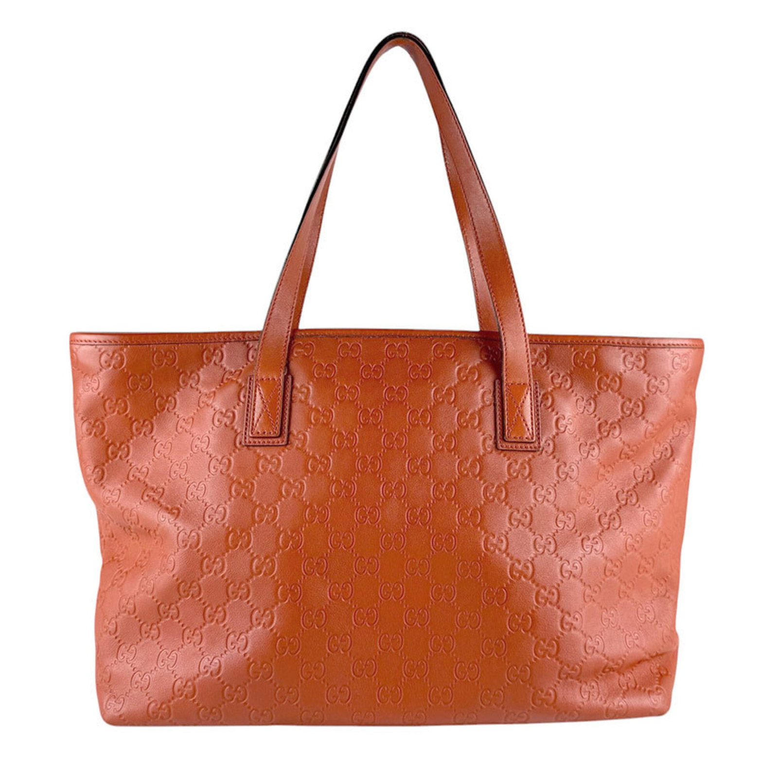 Handbag Leather Gucci - 3